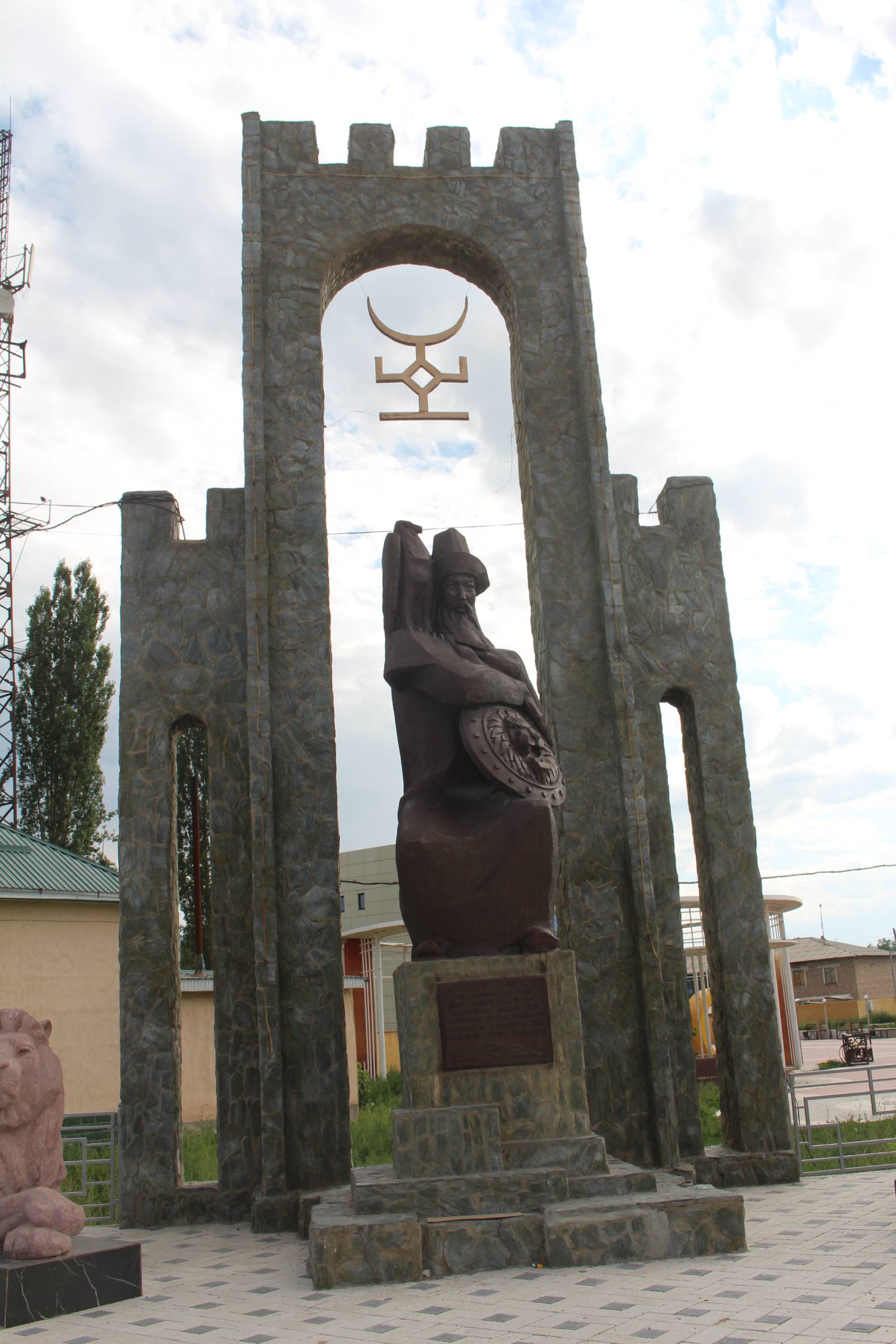 Naryn, m&eacute;morial de Manas