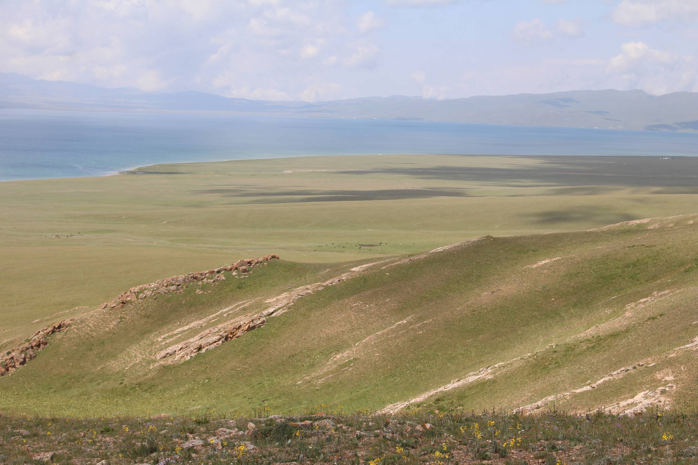 Lac Son-Koul, collines