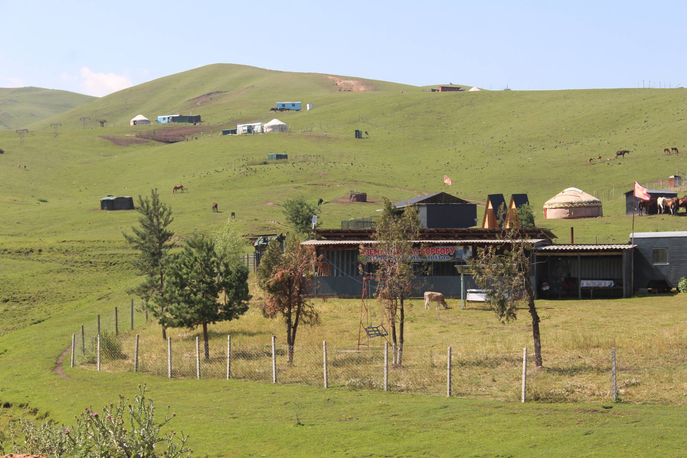Col de Chiyrchyk, steppe