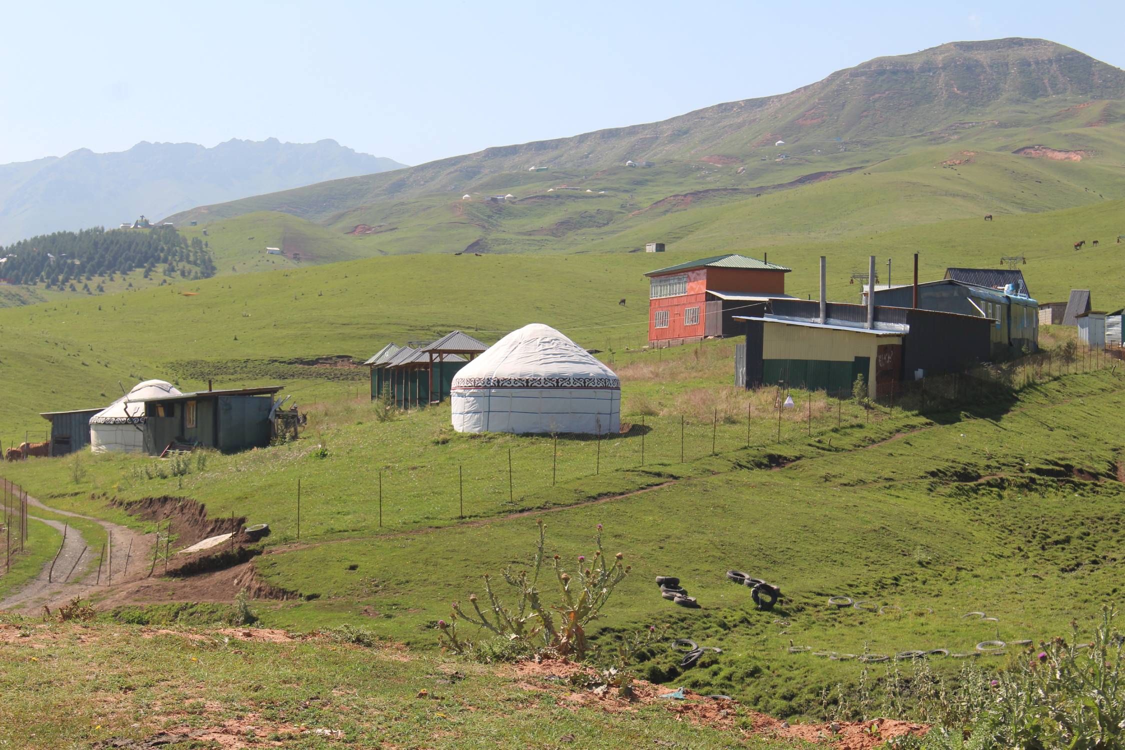 Col de Chiyrchyk, nomades