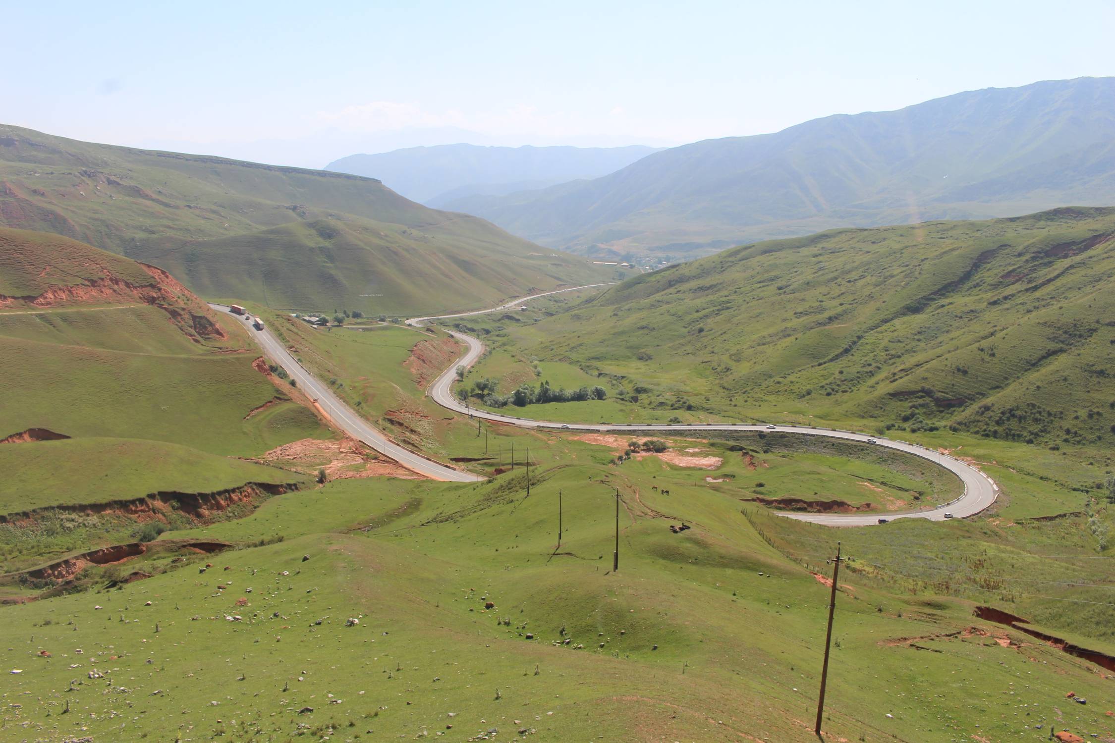 Col de Chiyrchyk, paysage