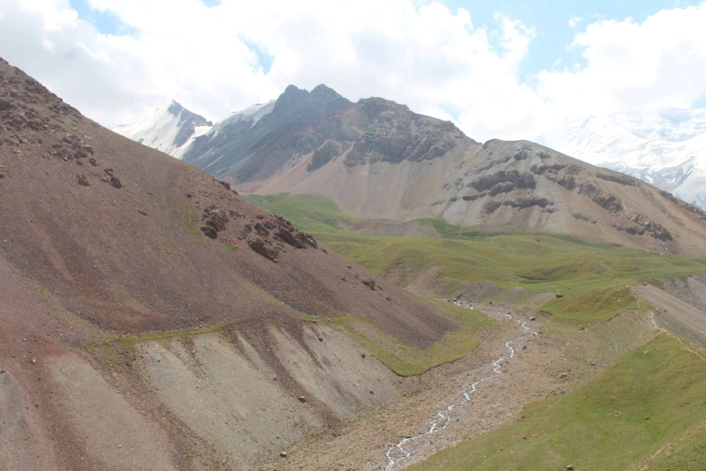 Paysage, Vall&eacute;e d'Achik Tash, rivi&egrave;re