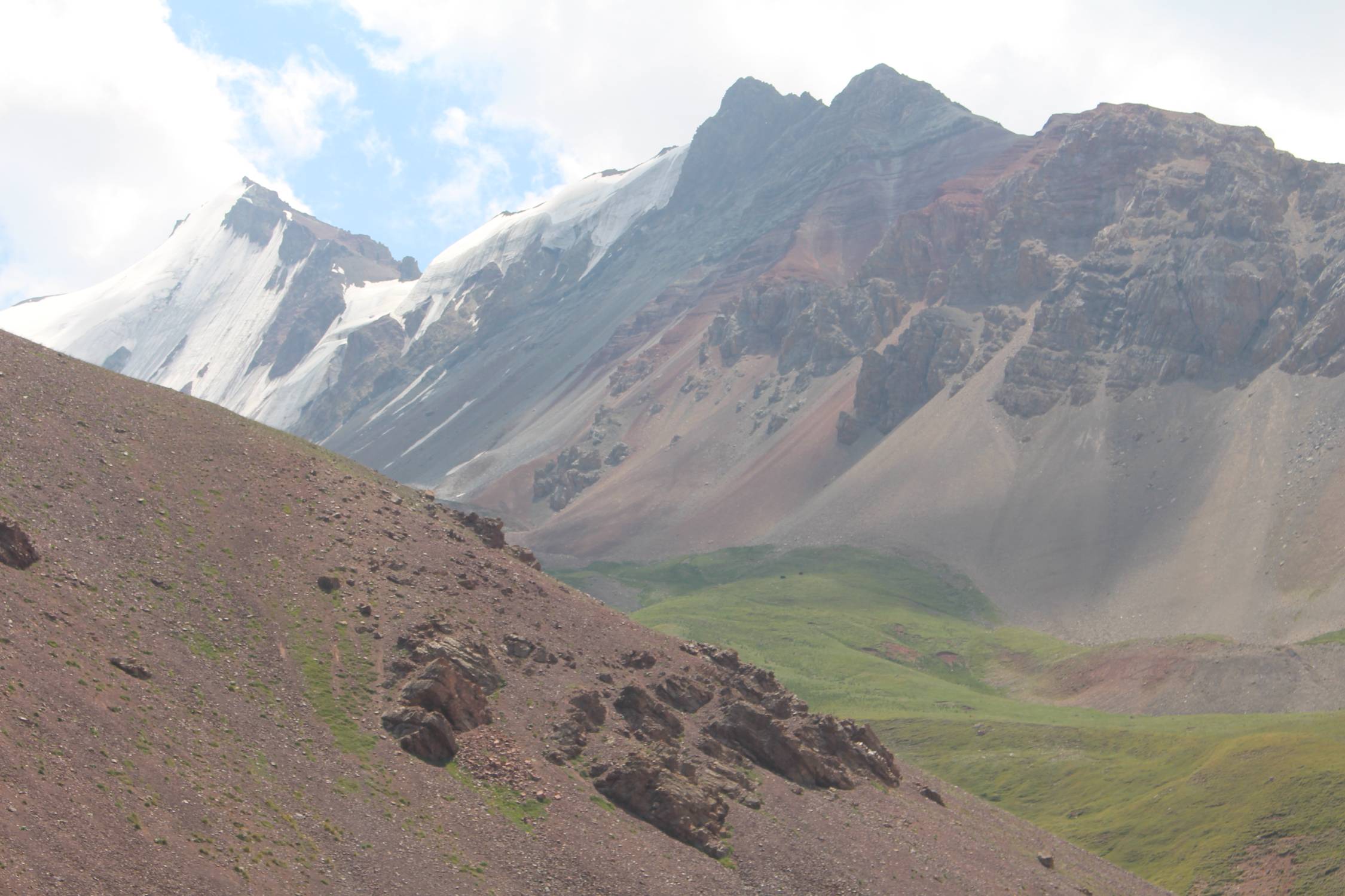 Achik Tash, paysage