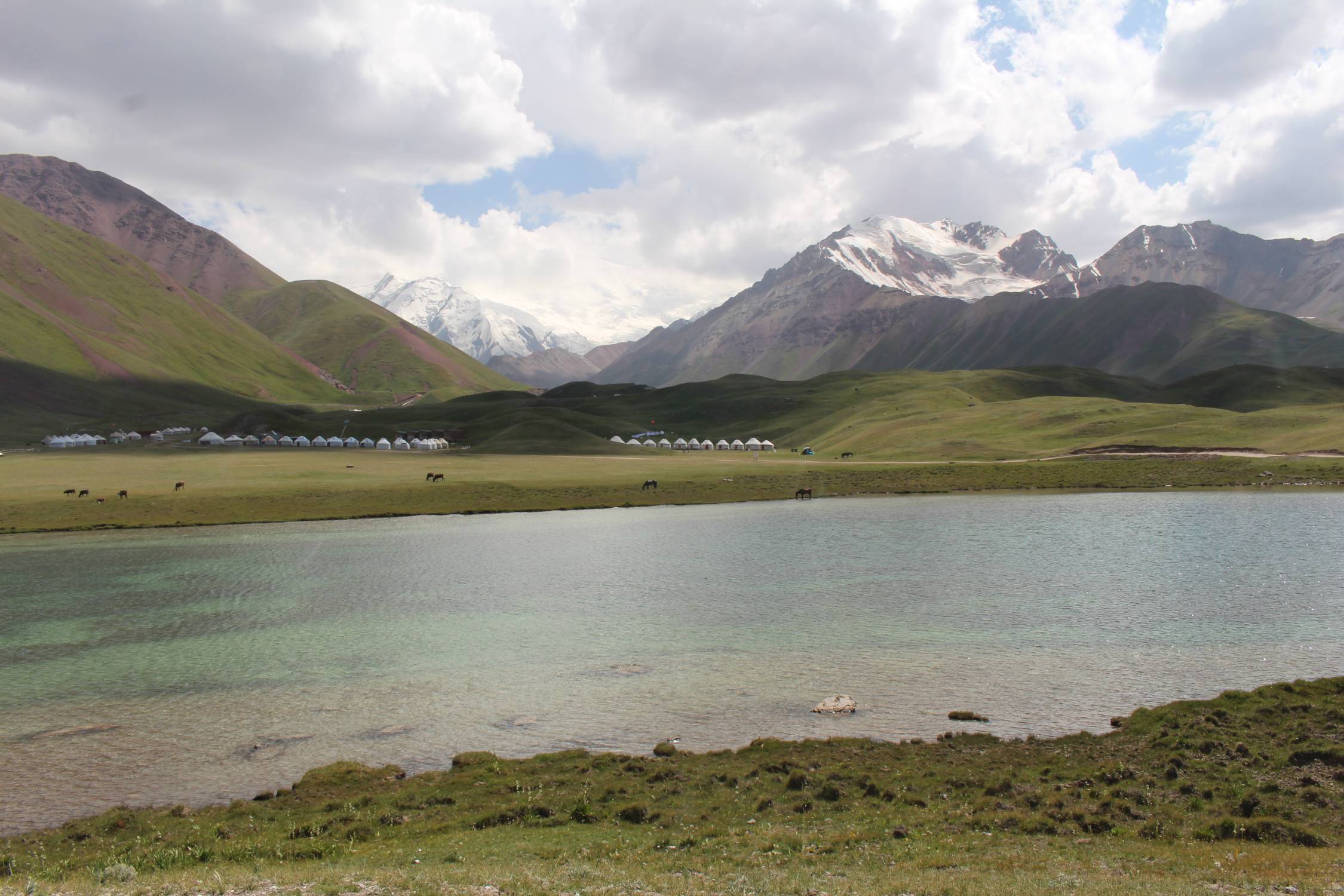 Lacs Tulpar Koul, Pic L&eacute;nine