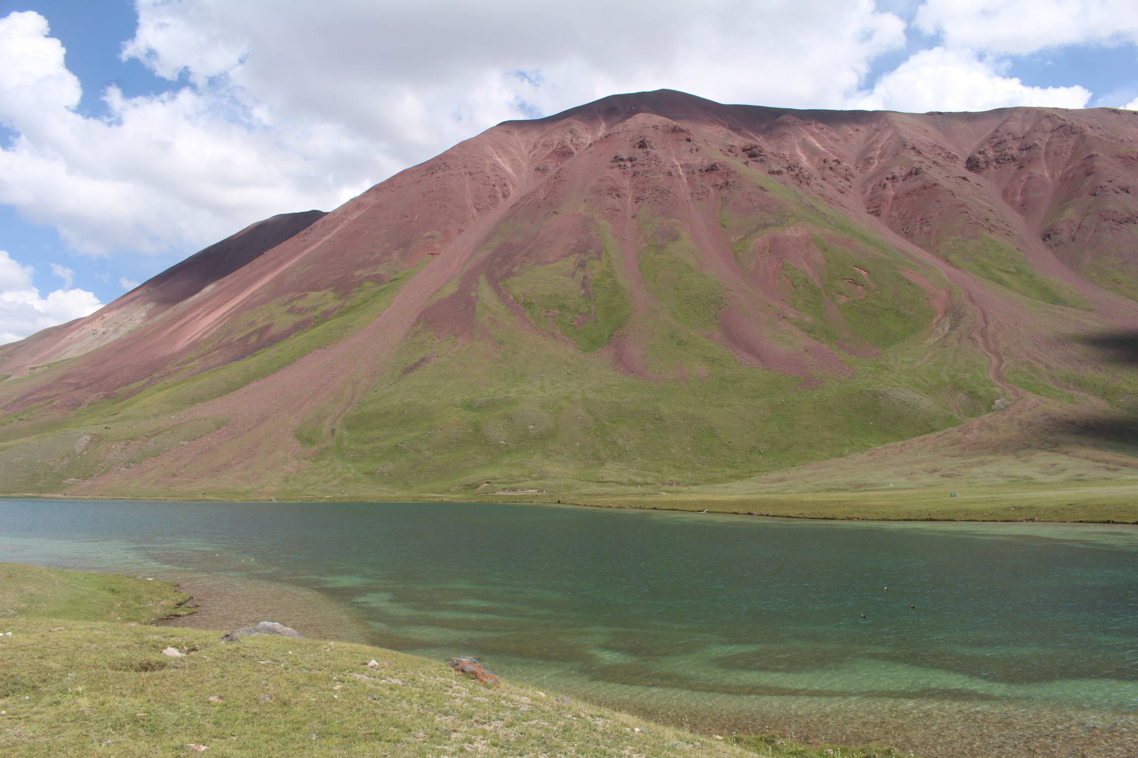 Lacs Tulpar Koul, couleurs