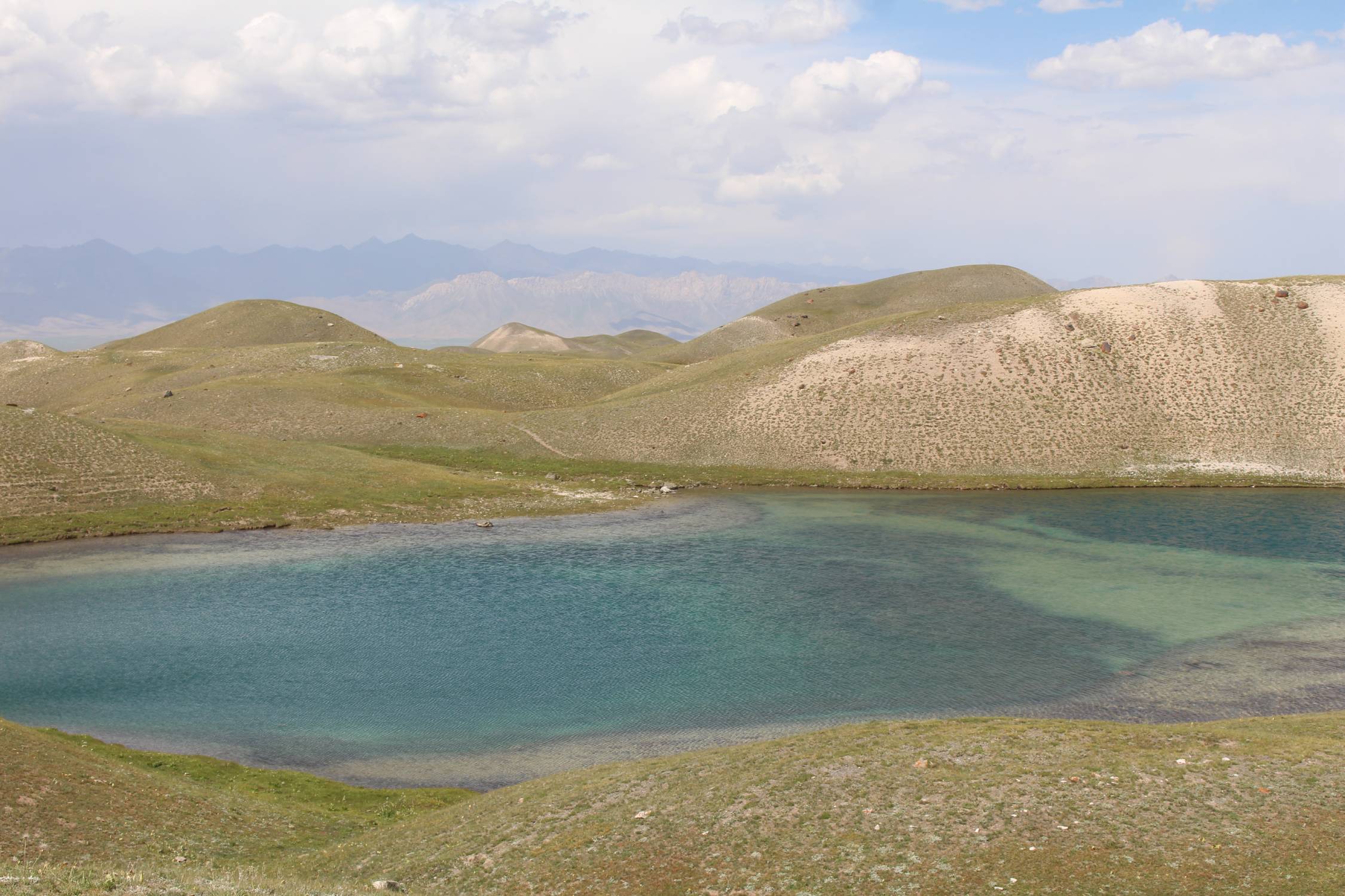 Lacs Tulpar Koul, paysage