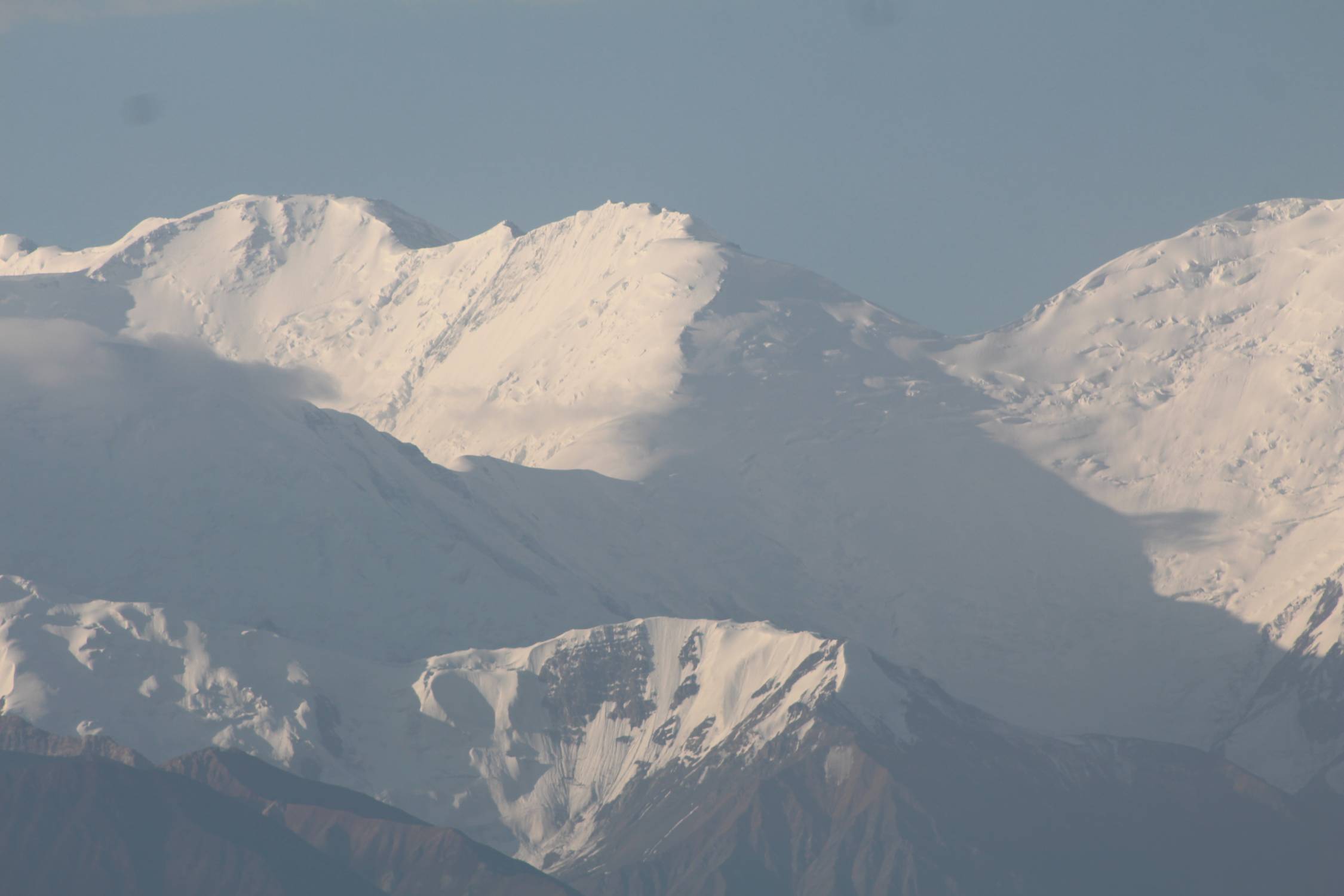 Cha&icirc;ne du Pamir, neige