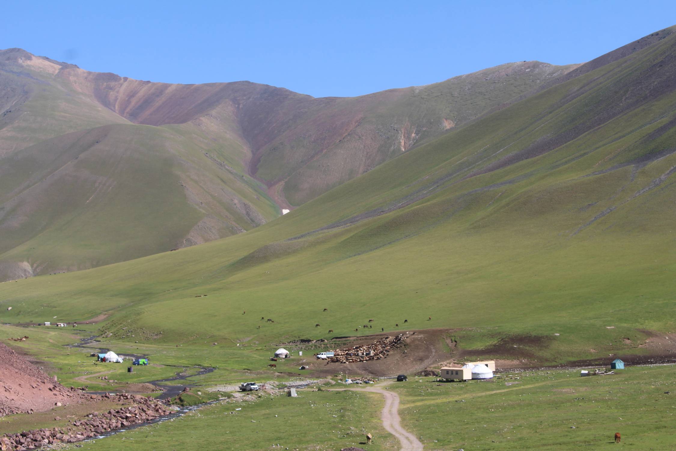 Col de Ala Bel Ashuu, panorama