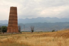 Tour Burana, paysage
