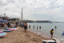 Issyk-Koul, plage