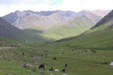 Col de Chon Ashuu, vall&eacute;e