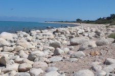 Ak-Terek, plage Issyk-Koul