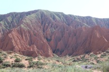 Issyk-Koul, canyon Mars, Kyzyl Bulak