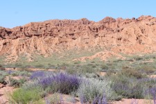Issyk-Koul, canyon Mars, aster