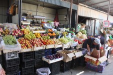 Kochkor, bazar, fruits