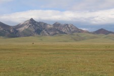 Lac Son-Koul, montagnes, paysage
