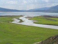 Paysage, lac Orto Toko&iuml;