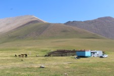 Col de Ala Bel Ashuu, nomades