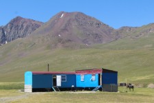 Col de Ala Bel Ashuu, roulottes
