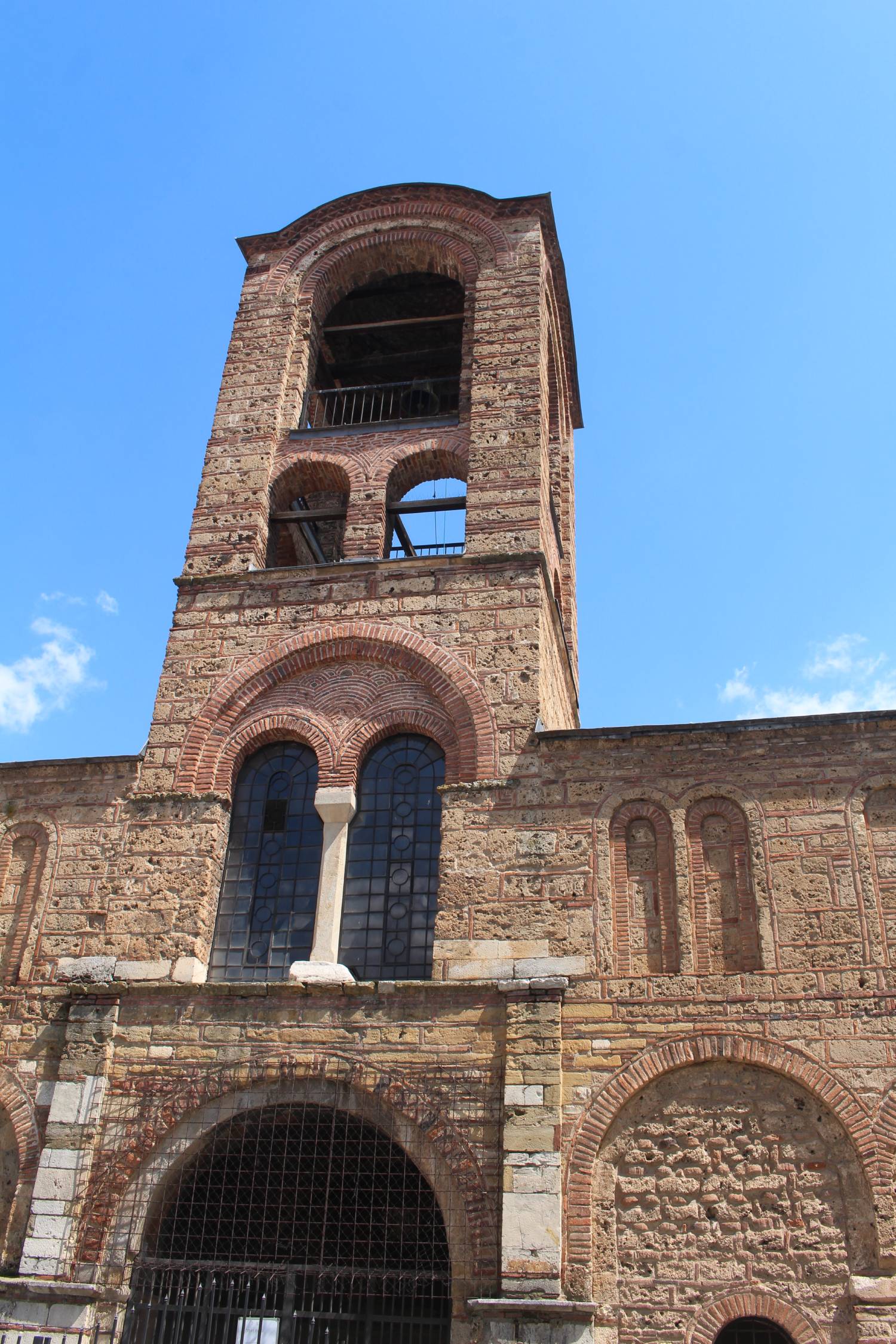 Prizren, &eacute;glise de la Vierge Levi&scaron;a, clocher