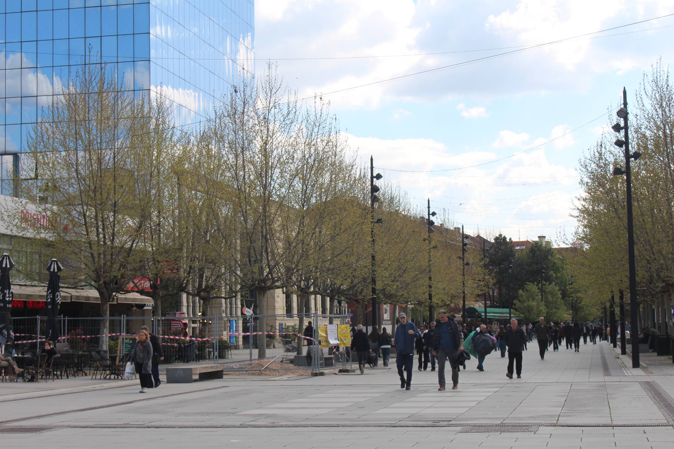 Pristina, boulevard M&egrave;re Teresa