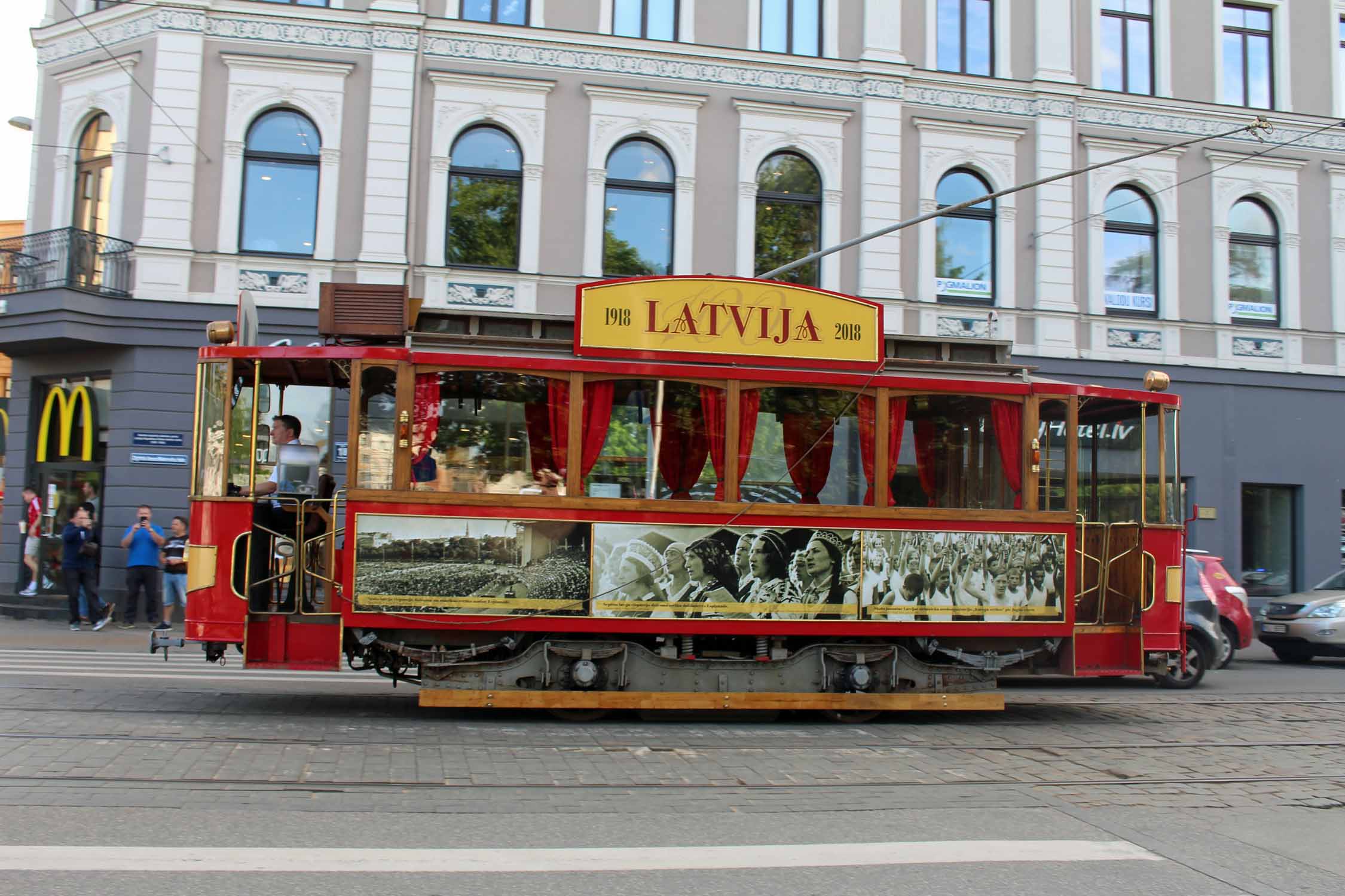 Riga, ancien tramway