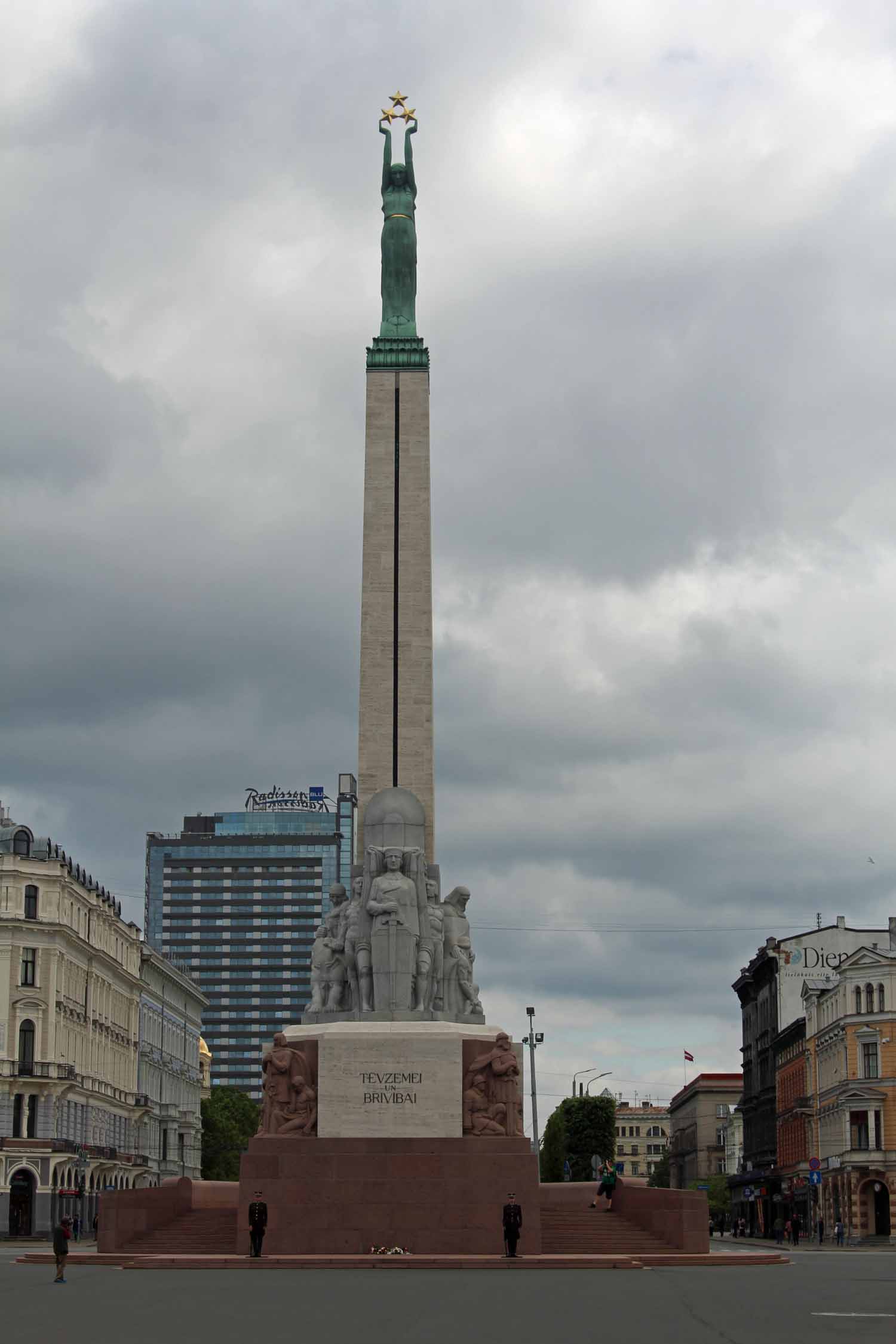 Riga, monument de la Liberté