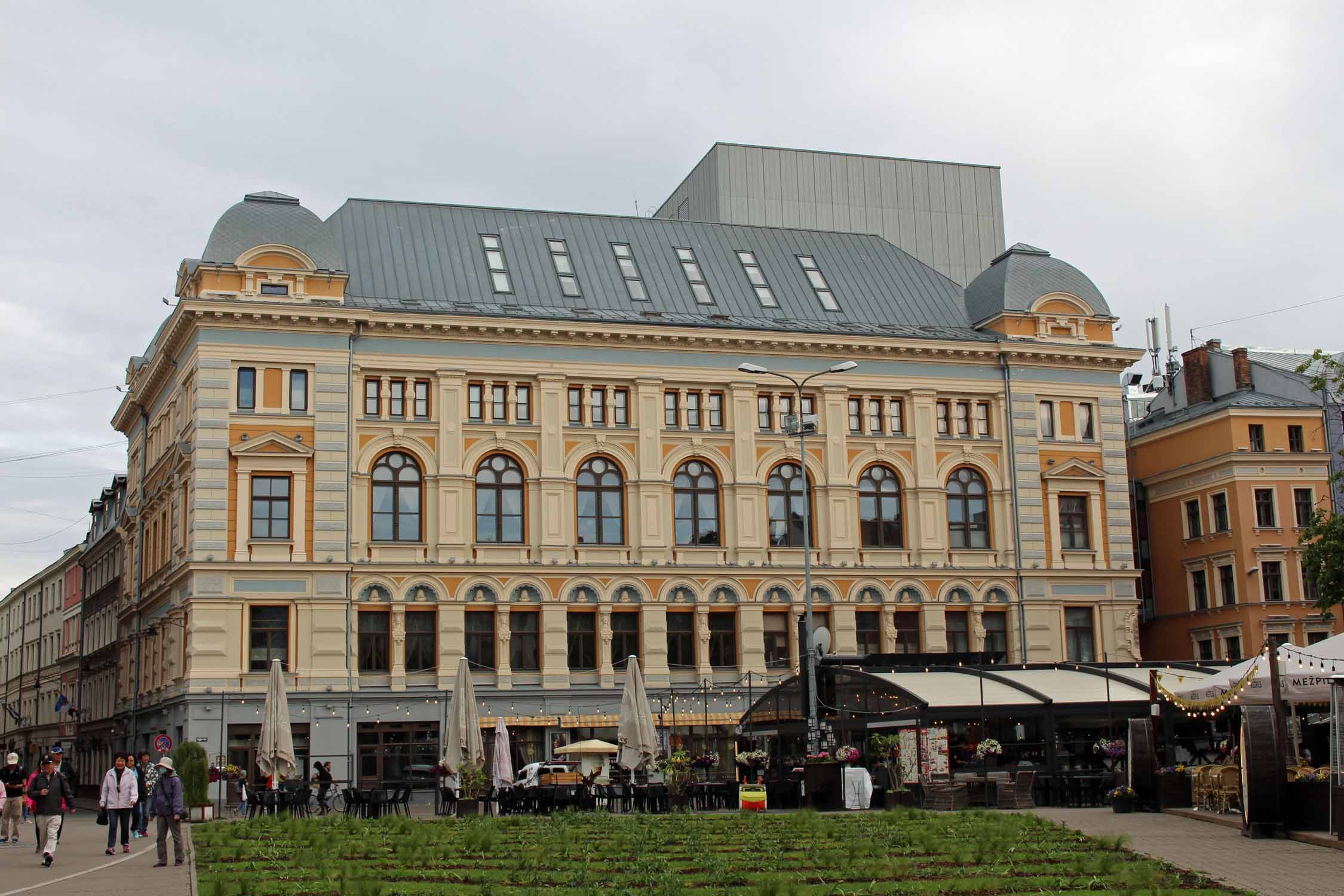 Riga, rue Kalku, Art Nouveau