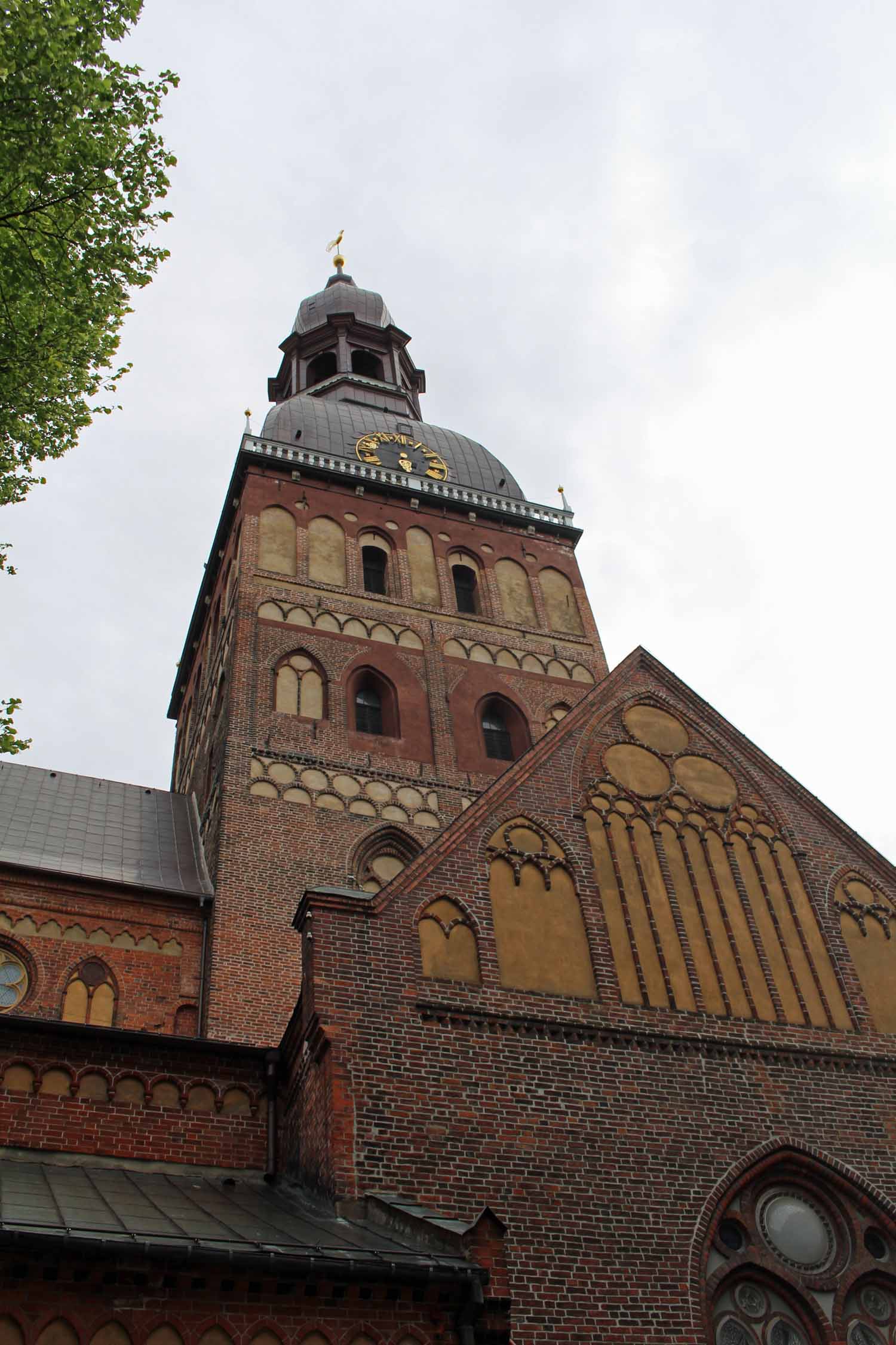 Riga, cathédrale protestante,  dôme