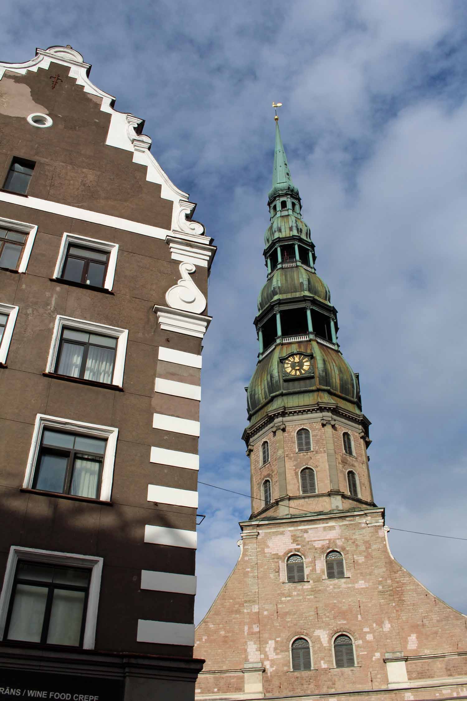 Riga, église Saint-Pierre