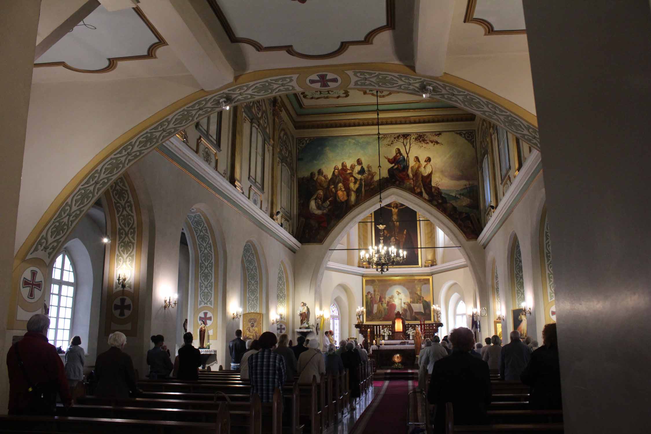 Riga, église Sainte-Marie-Madeleine, intérieur