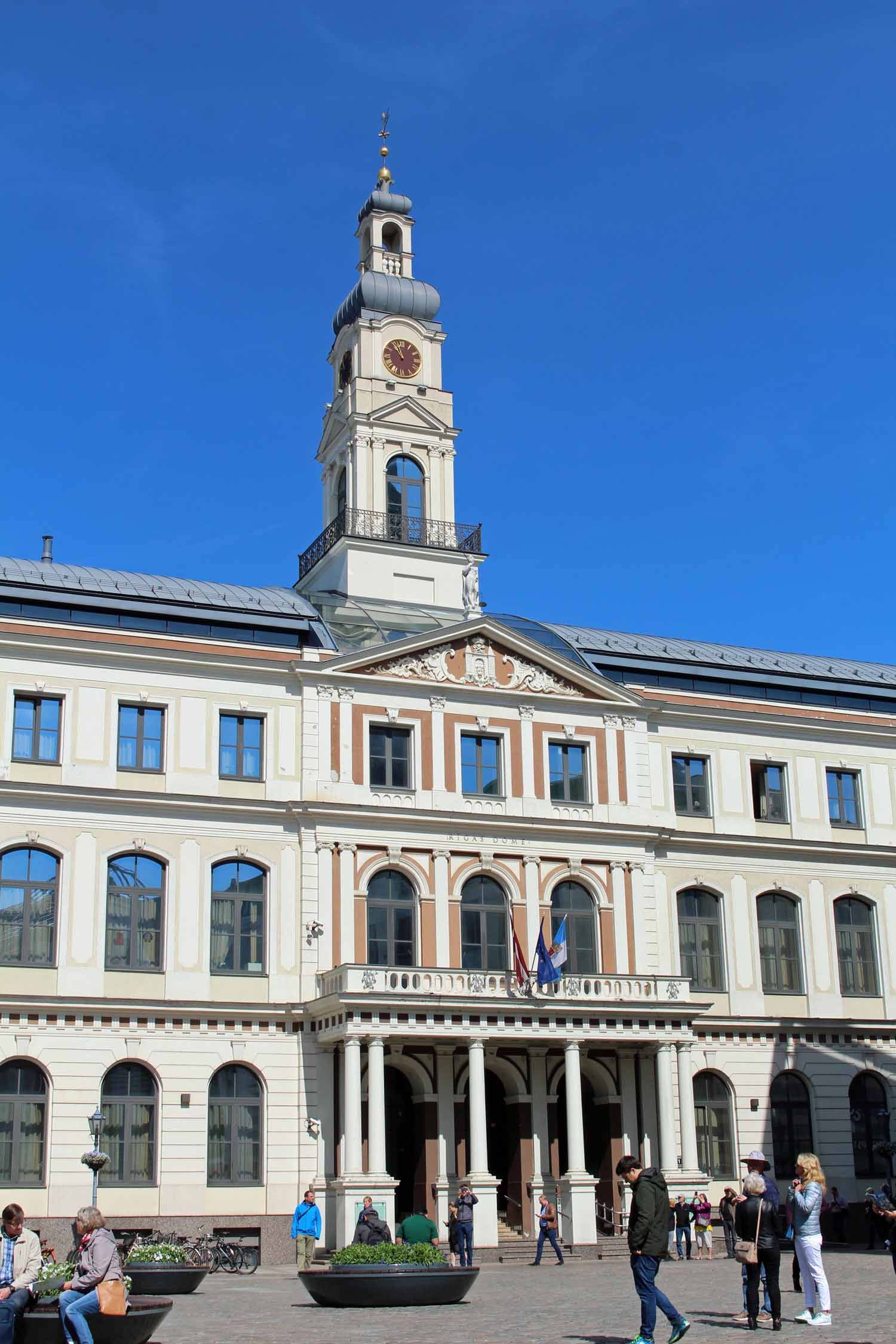 Riga, hôtel de ville, bâtiment