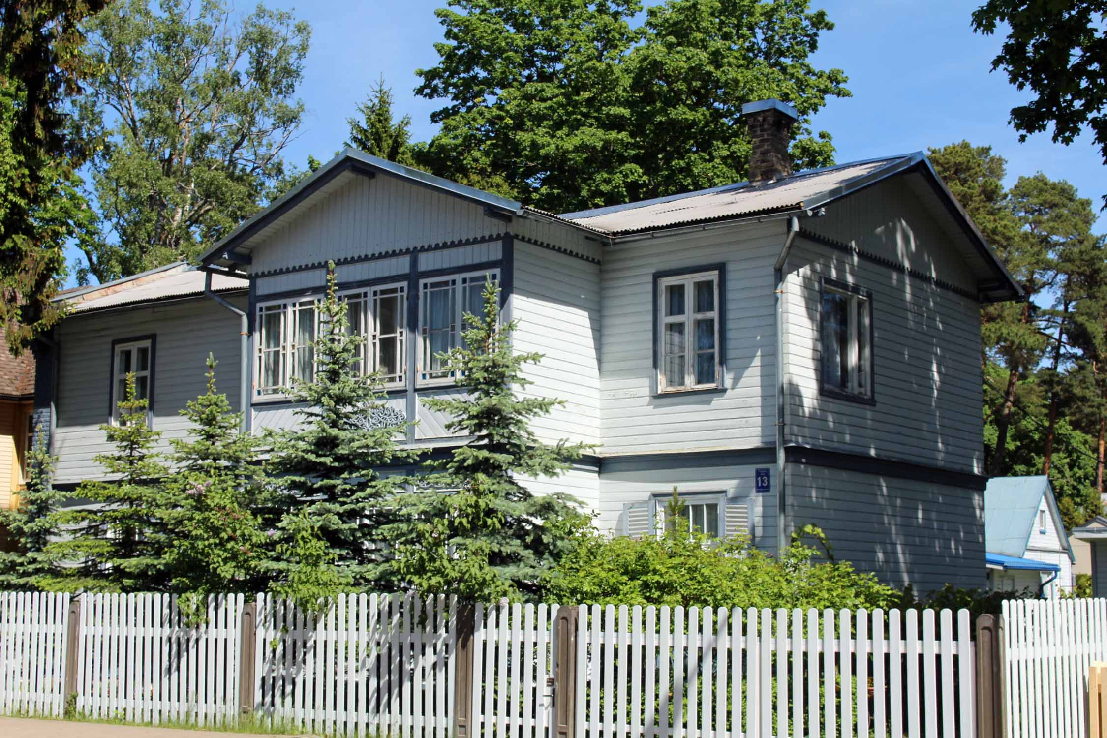 Jurmala, maison en bois