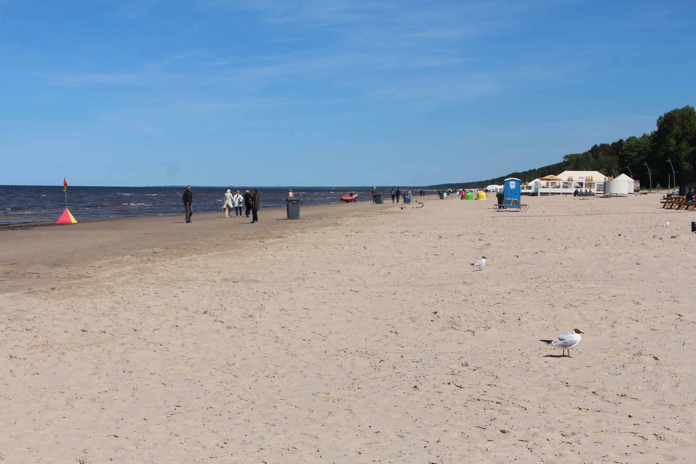 Jurmala, mer Baltique