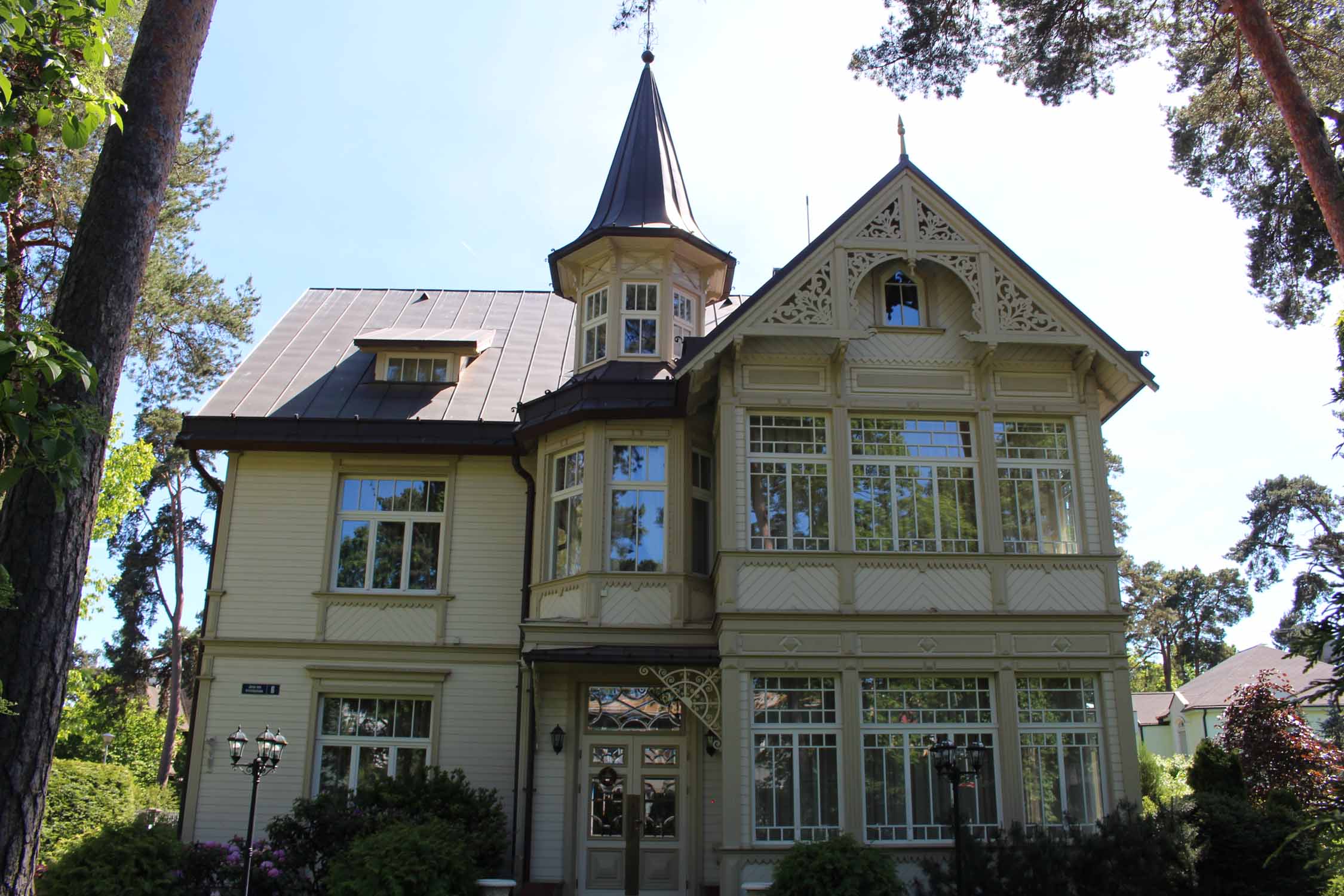 Jurmala, belle maison en bois