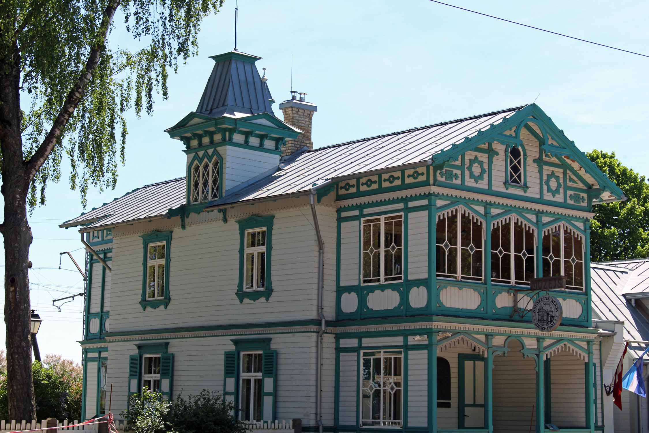 Jurmala, maison d'Aspazija