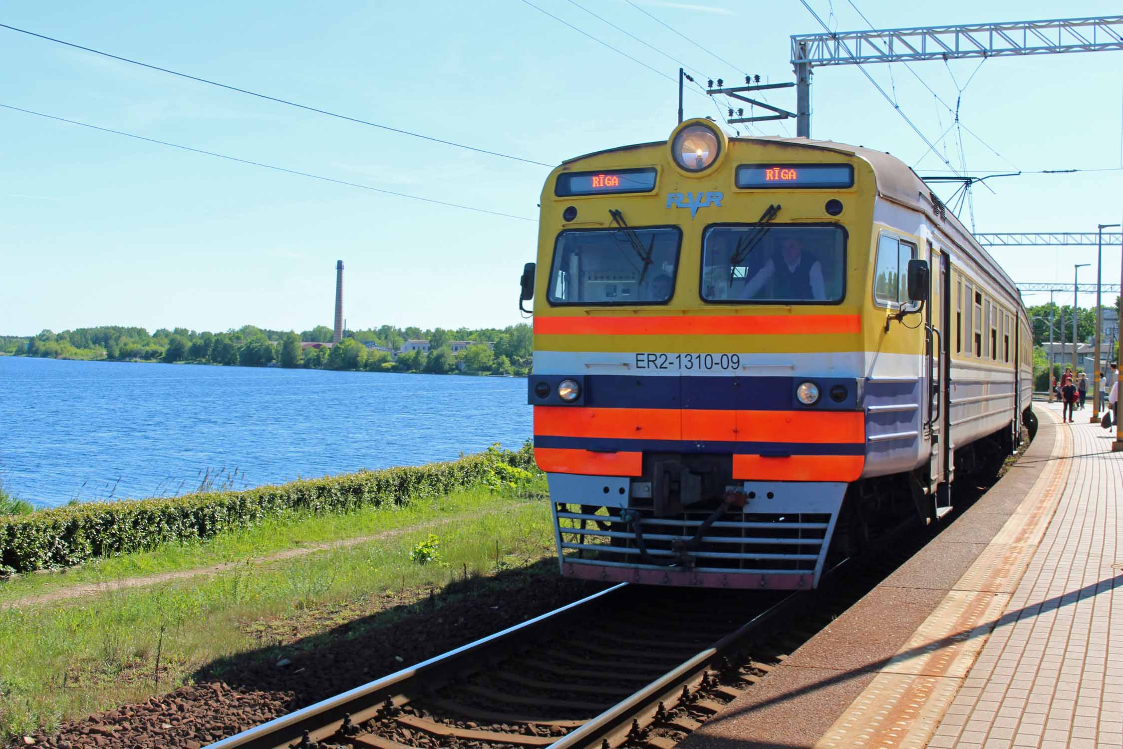 Jurmala, train Jurmala-Riga