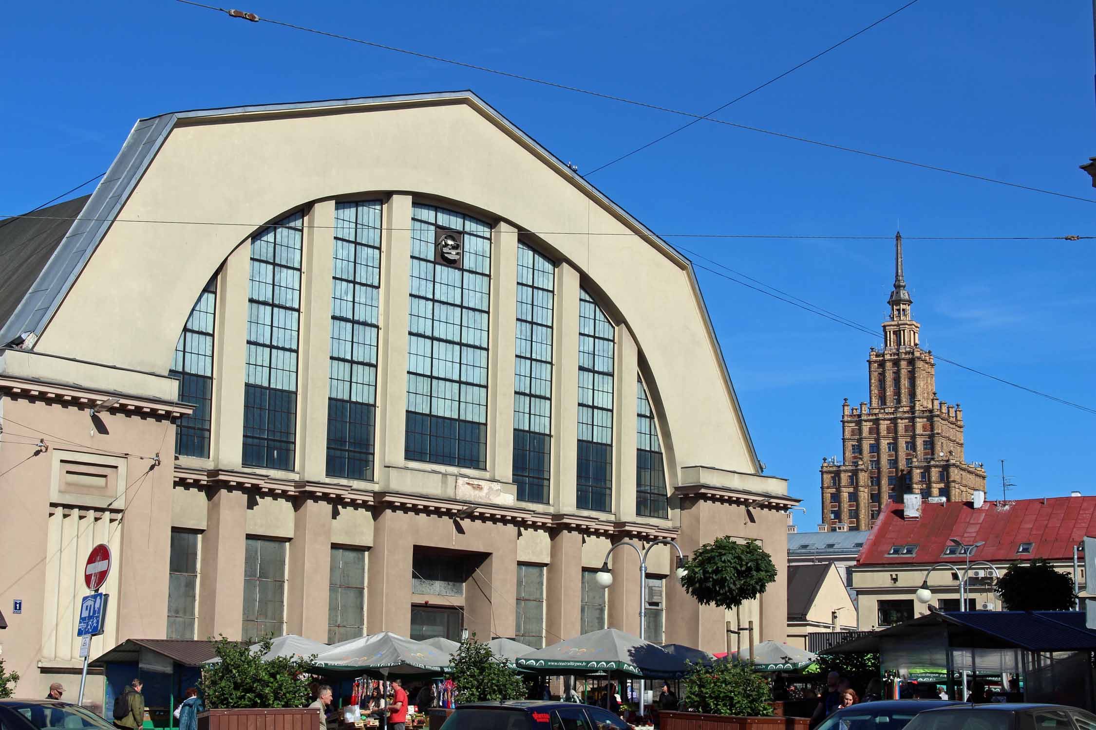 Riga, marché central, hangar à dirigeables