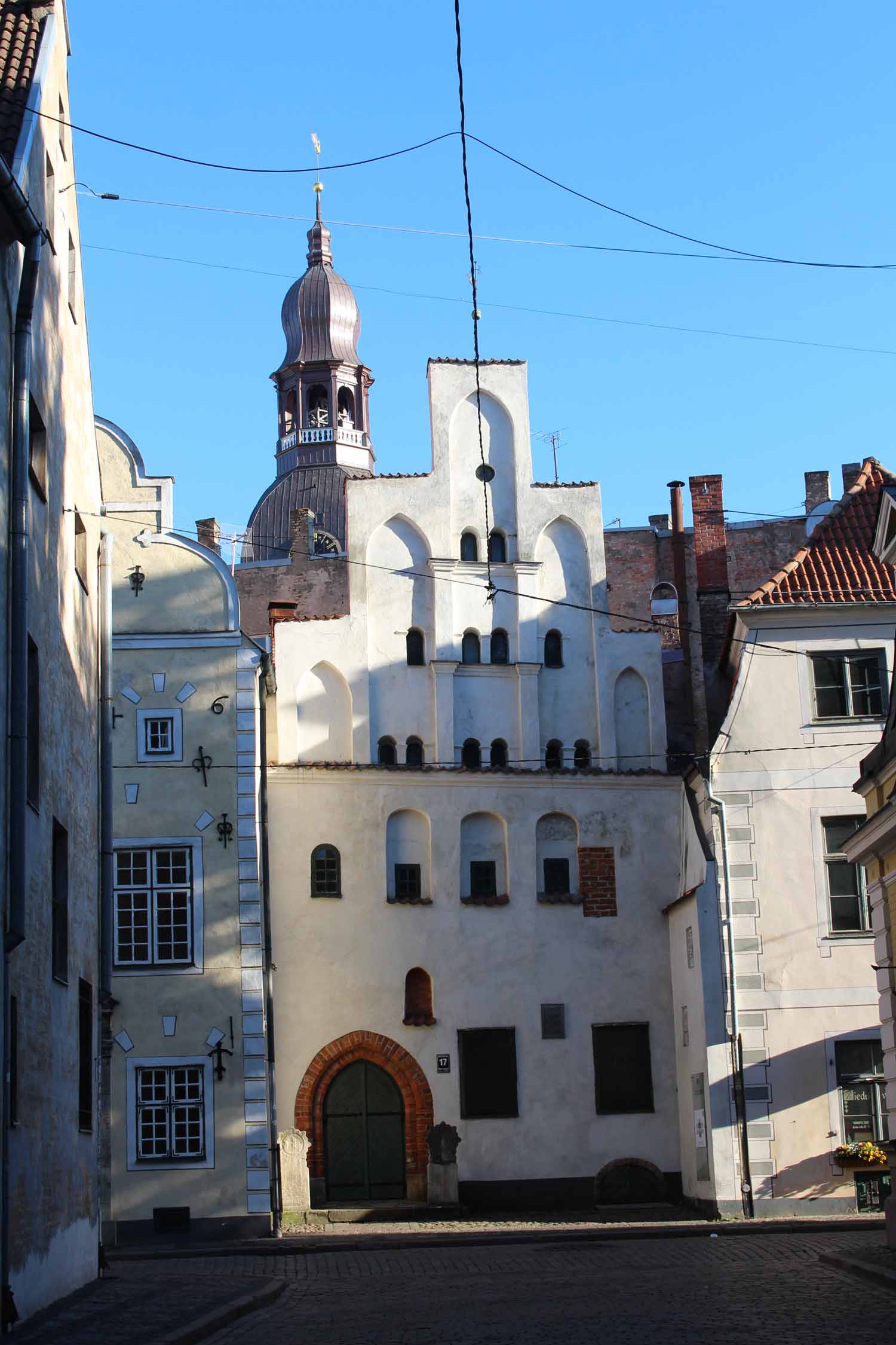 Riga, maisons les Trois Frères