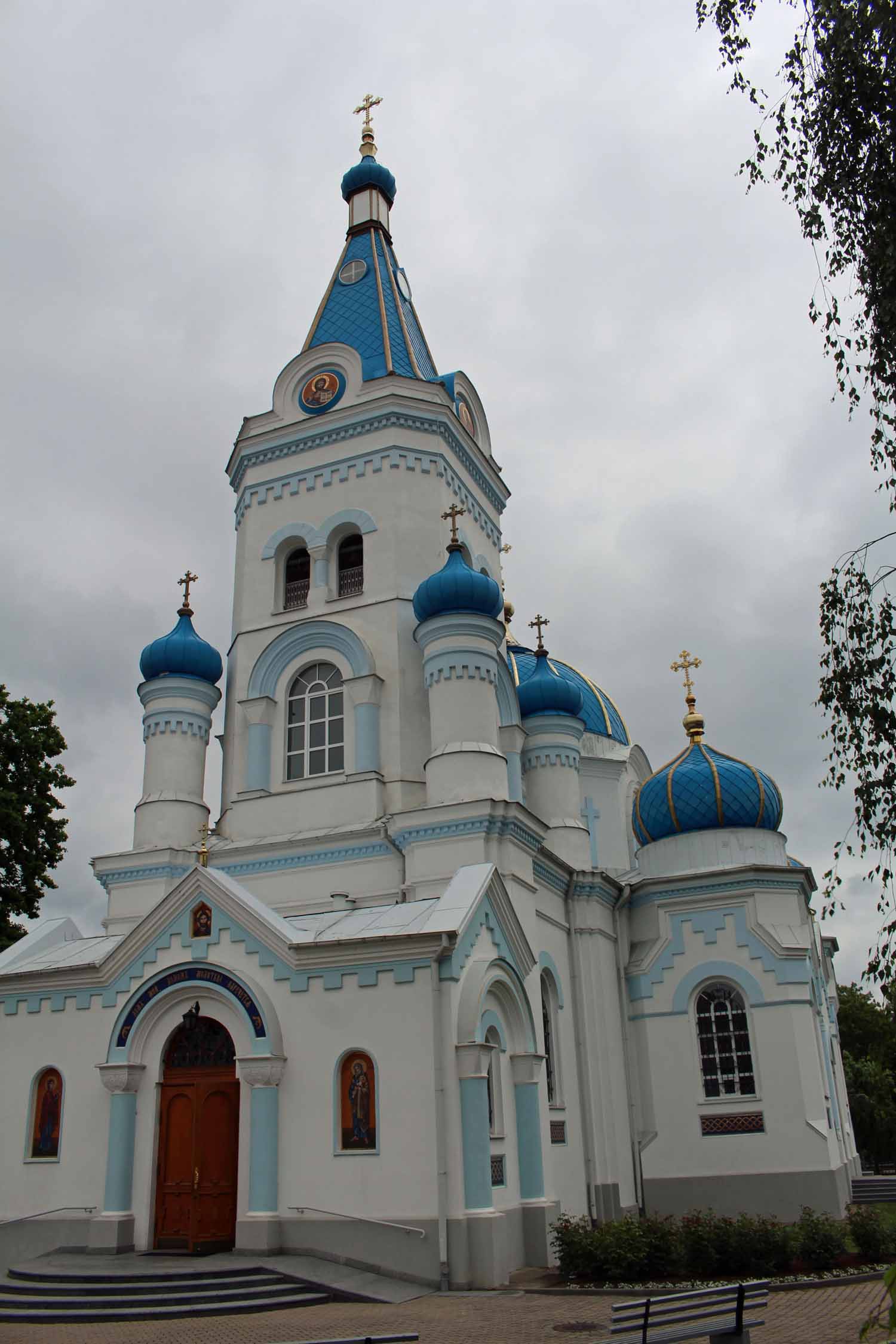 Jelgava, cathédrale orthodoxe Saint-Siméon et Sainte-Anne