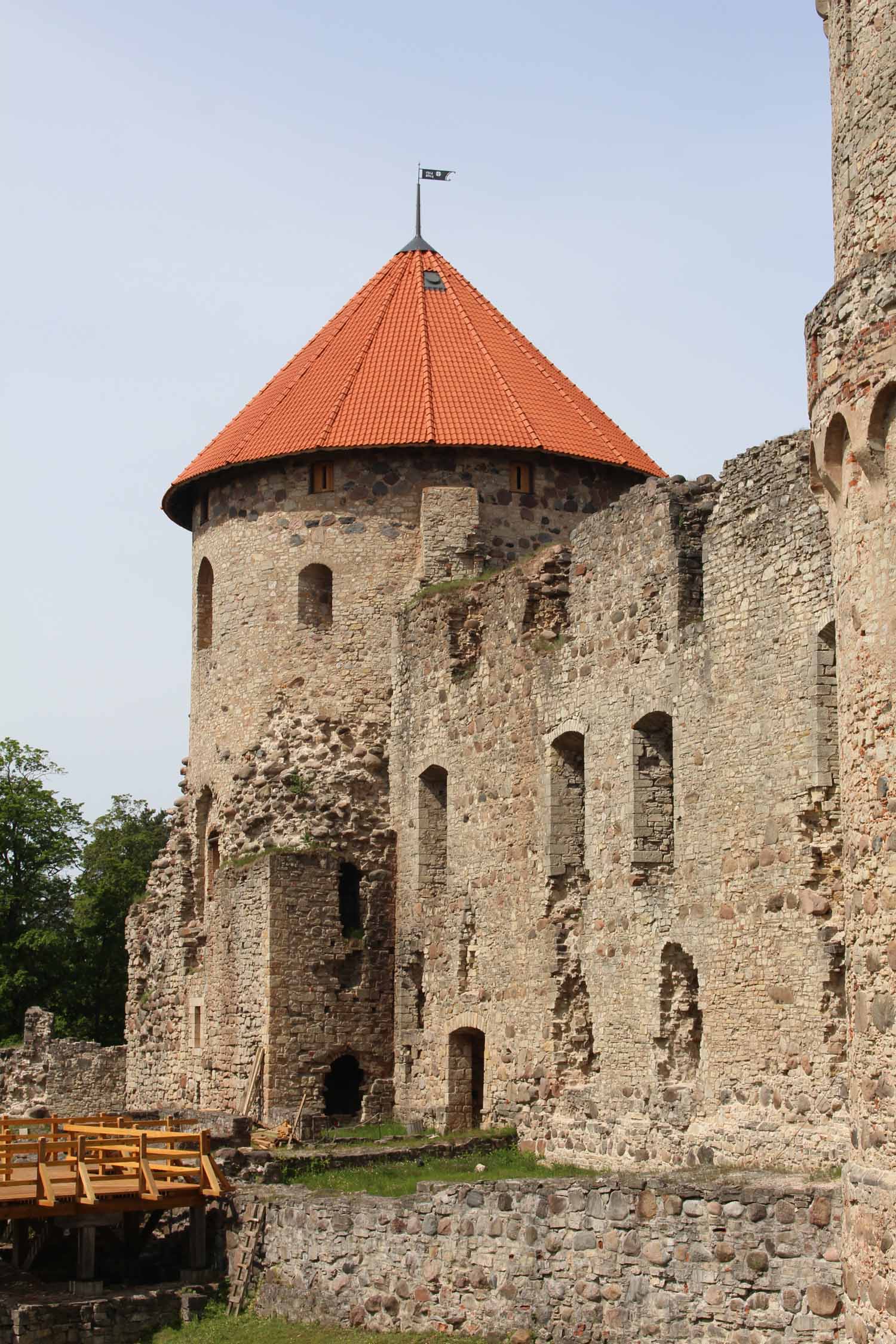 Château de Cesis, forteresse