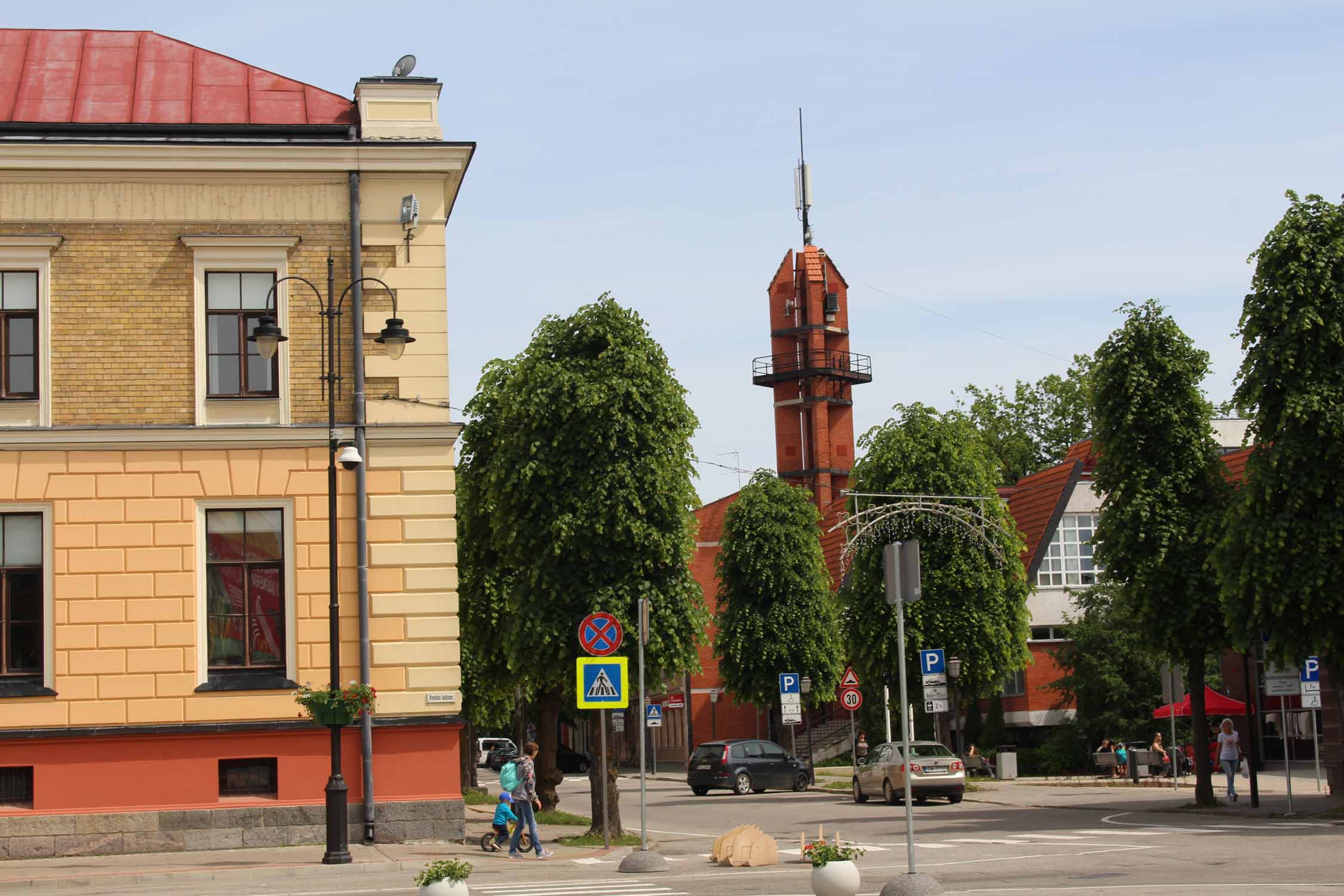 Cesis, bâtiment Raunas iela