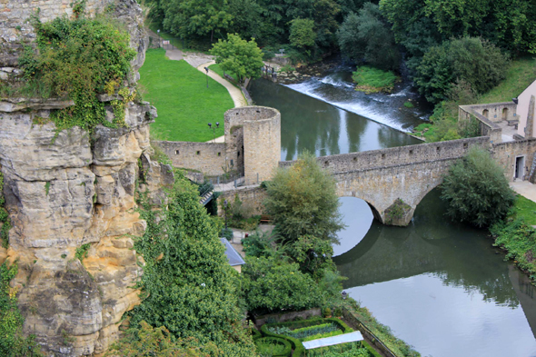 Luxembourg, la Corniche