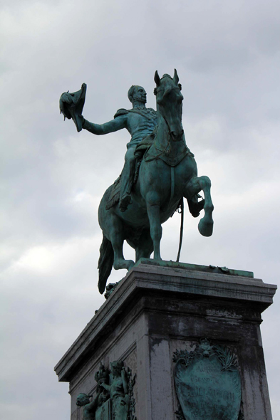 Luxembourg, statue de Guillaume II