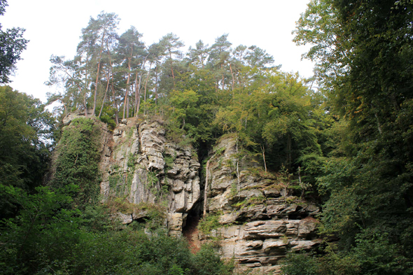 Luxembourg, gorges du Loup, paysage
