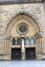 Luxembourg, cath&eacute;drale Notre-Dame