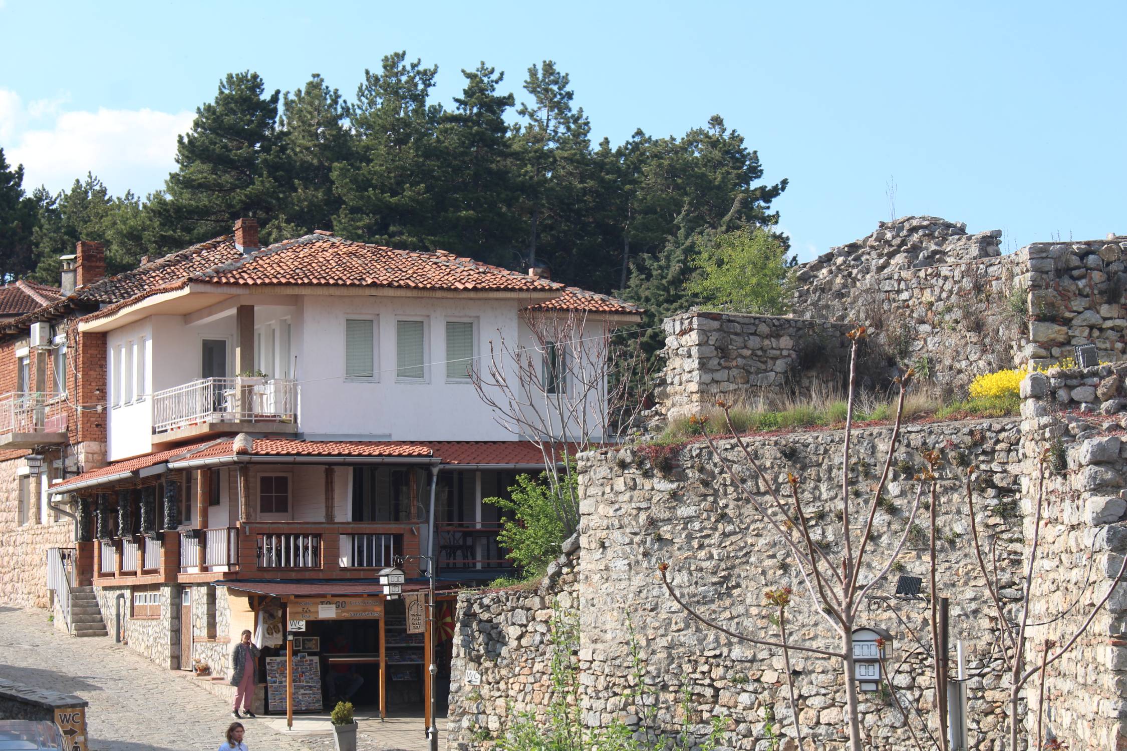 Ohrid, porte, forteresse