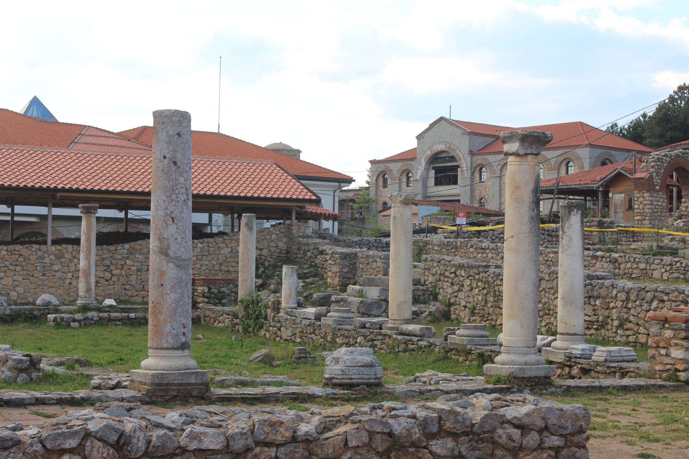Ohrid, ruines Plaosnik