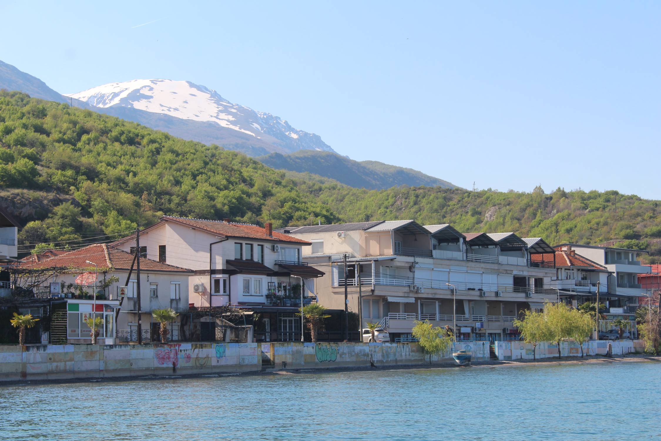 Pechtani, paysage, montagnes