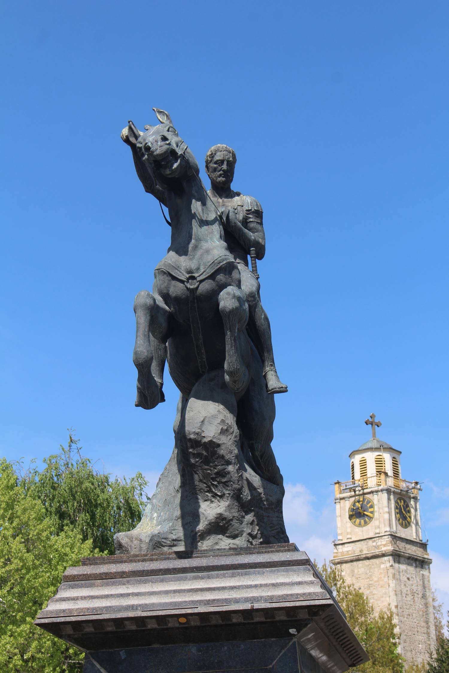 Bitola, statue de Philippe II